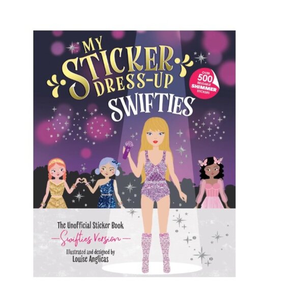 NEW TAYLOR SWIFT Sticker Book - 500 Reusable DRESS UP Stickers ERAS TOUR BOOK! - Picture 1 of 6